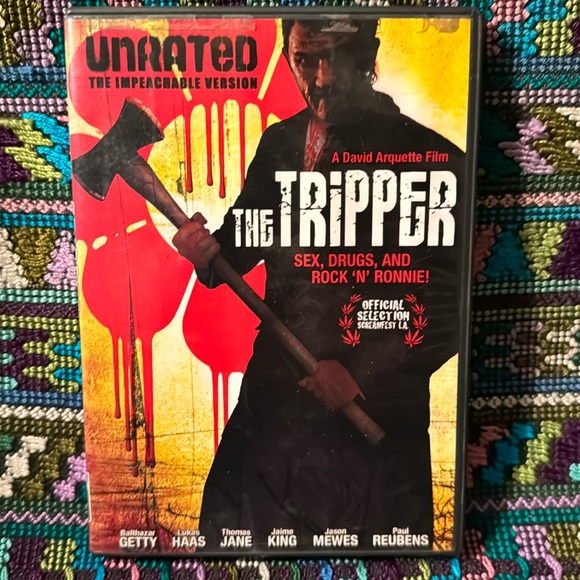 The TRIPPER 📀 DVD in excellent condition. Cult classic, unrated horror 🍿 movie - Picture 1 of 8